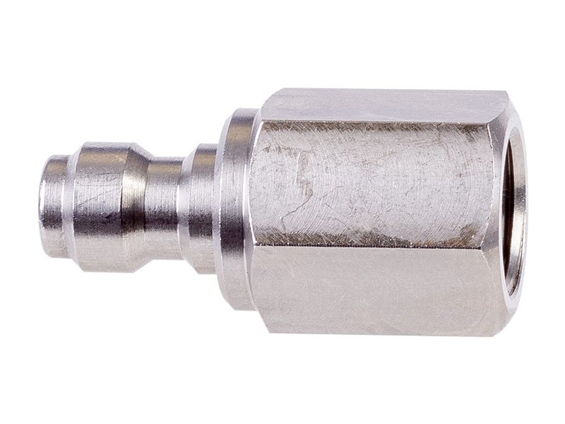 Air Venturi وصلة سريعة للذكور من إير فنتوري، خيوط أنثوية 1/8 BSPP، فولاذ، مصنفة حتى 5000 PSI، تشمل ختم ديلرين - Image 2